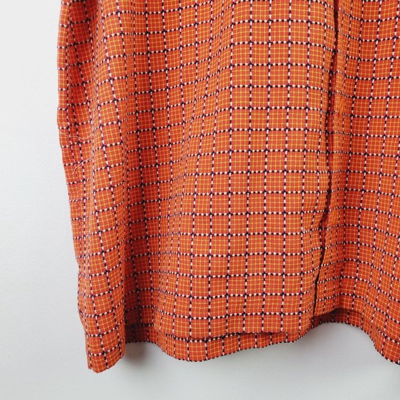 Vintage PNB National Oversized Button-up Woven Shirt Sz XL - Picture 6 of 10